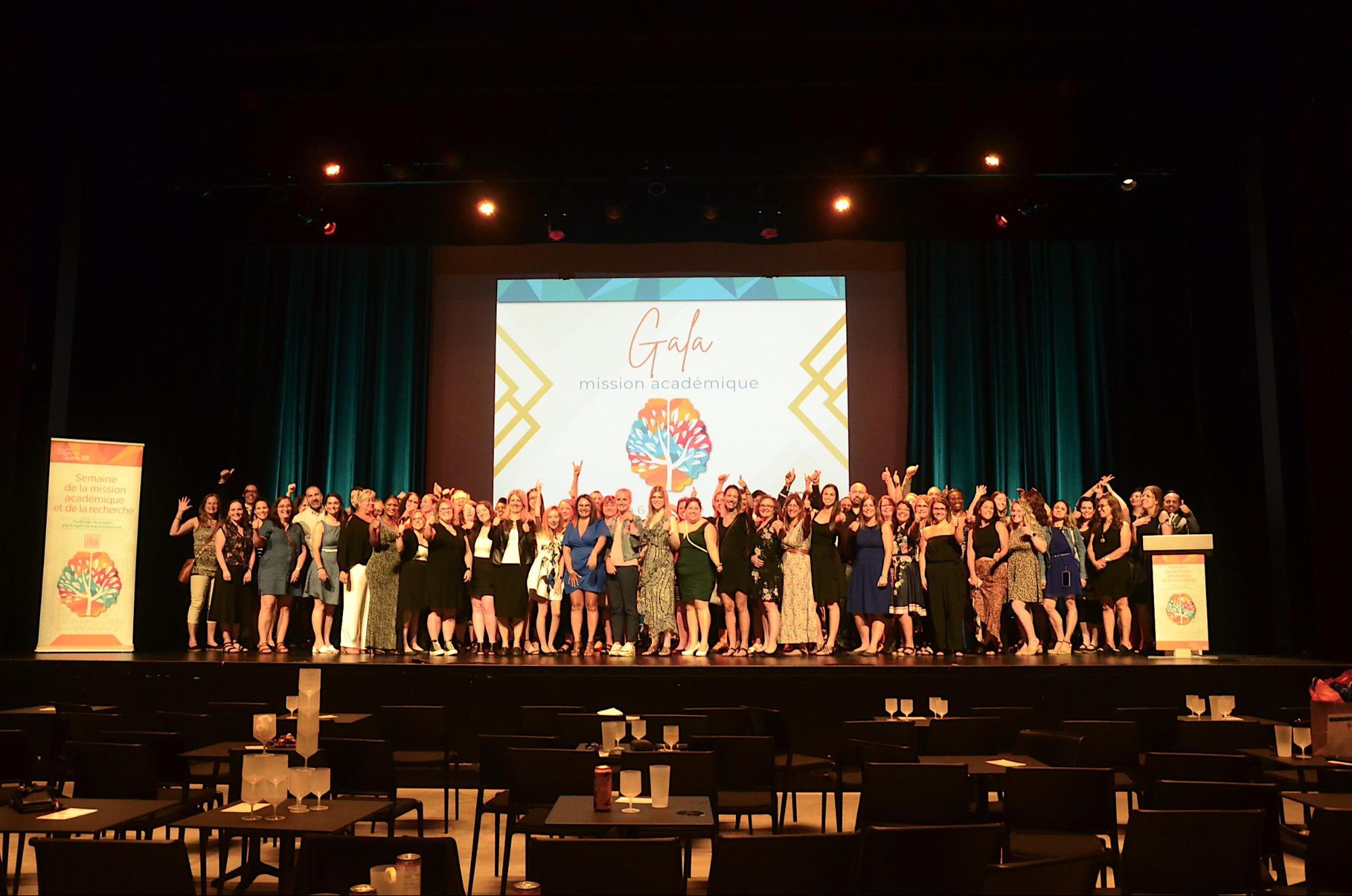 Les participants de la Semaine de la mission académique et de la recherche du CISSS de Lanaudière.